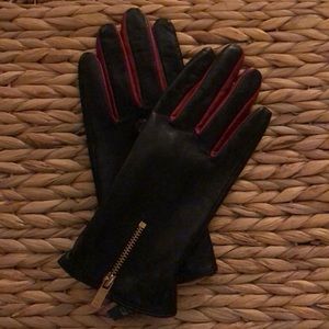 ralph lauren gently used leather gloves